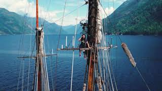 Climbing the Rigging of the Pacific Grace [upl. by Juetta]