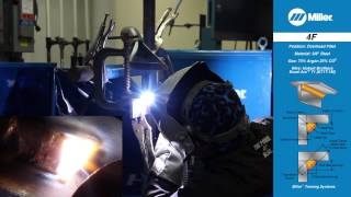 Welding Certification Position 4F Overhead Fillet Weld [upl. by Cogan]