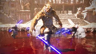 Black Myth Wukong Tiger Vanguard Boss Fight with Light Saber [upl. by Reisinger243]