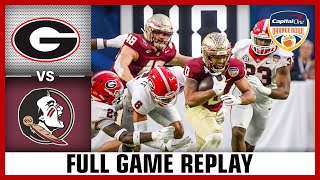 Georgia vs Florida State Full Game Replay  202324 ACC Football [upl. by Treacy]