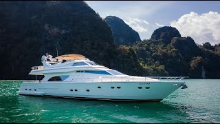 Horizon Cruises Phuket Ferretti 80 Sofia [upl. by Chancellor]