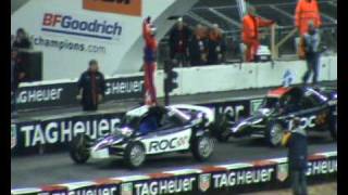 ROC 2008 Race Of Champions Final Loeb Vs Coulthard Race 3 [upl. by Maxma]