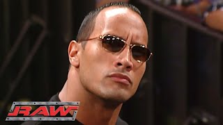 The Rock Interrupts Triple H Promo  Shut Up Btch  Monday Night RAW [upl. by Yentirb]