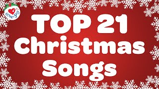 Top 21 Popular Christmas Songs and Carols 🎅🎄 Merry Christmas 2025 [upl. by Salangi]