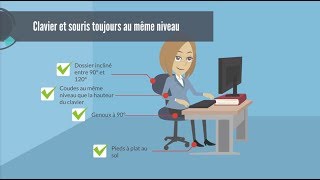 Conseils ergonomiques pour un poste de travail confortable et efficace [upl. by Arissa]