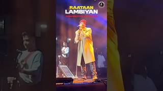 Raataan Lambiyan ♥️  Jubin Nautiyal Live in Pune 🎤🎵 shorts [upl. by Nellac]