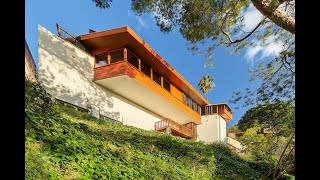 John Lautner s own house and first design Complete overview and walkthrough [upl. by Enneicul341]