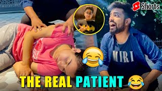 The Real Patient 😂 namahandangeldijodi765 dushyantkukreja shorts [upl. by Tuddor59]