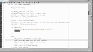 Java  Creating and Deleting Folders [upl. by Roddie744]