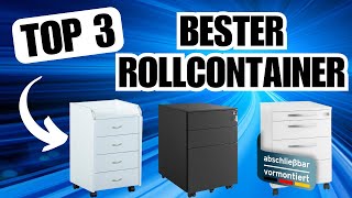 BÜRO ROLLCONTAINER Diese Büroschränke sind der Wahnsinn TOP 3 Vergleich [upl. by Ariuqahs]