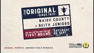 Nairn County 13 Beith Juniors  William Hill Scottish Cup 201819 – First Round [upl. by Okiam]