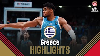 Greece 🇬🇷 Top Plays  FIBA Olympic Qualifying Tournament 2024 [upl. by Aryaz314]