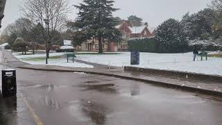 bletchley park in the snow [upl. by Korrie]