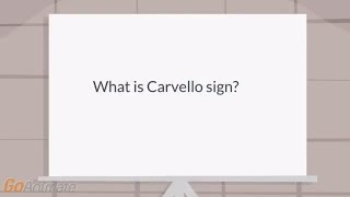 What is Carvello sign [upl. by Hayward771]