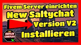 Fivem Server einrichten  341  New Saltychat Version Installieren amp Einfügen Tutorial Fivem ESX [upl. by Myrvyn]