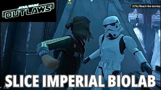 Slice Imperial Biolab  Infiltrator Contract  Star Wars Outlaws PS5 2K 60FPS [upl. by Jordan910]