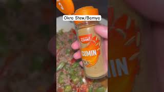 Easy Okra recipe Okra StewBamya okrarecipe bamya okrastew middleeasternfood arabfood simple [upl. by Huber]