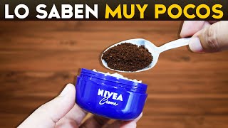 Mezcla mágica de CREMA NIVEA con CAFE y dile adiós a las arrugas ojos manchas en el rostro y mas [upl. by Eiramik796]