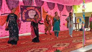 10th Class Farewell 202324 Dance by 9th Class Girls [upl. by Ethelda]