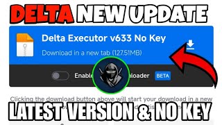 DELTA EXECUTOR NEW UPDATE V633 LATEST 🥷 DELTA ATUALIZADO amp SCRIPT BLOX FRUIT MOBILE  DELTA DOWNLOAD [upl. by Rosenberger]