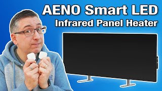 AENO Smart LED Infrared Panel Heater Review [upl. by Chic]