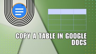 😍 HACKS How to Copy a Table in Google Docs  English [upl. by Attecnoc]