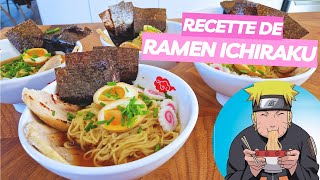 On reproduit le Ramen Ichiraku de Naruto 🍜🍥 [upl. by Asaret]