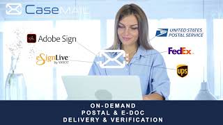 CaseMail OnDemand Postal amp EDocument Delivery amp Verification [upl. by Azilanna932]