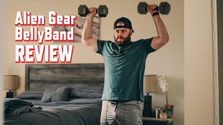 Alien Gear Bellyband Holster Review  Concealed Carry While Exercising Option [upl. by Sherer240]