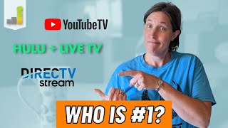 YouTube TV vs Hulu Live vs DIRECTV STREAM  Which Live TV Streaming Service is Best [upl. by Swanson]