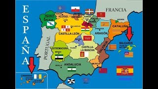 Canción de las islas de España Archipiélagos Islas Baleares e Islas Canarias [upl. by Halludba]