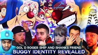 Buggy Identity Revealed  Gol D Roger Ship and Shanks Friend  Reaction Mashup [upl. by Danas73]