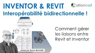 Interopérabilité bidirectionnelle INVENTOR et REVIT [upl. by Brookhouse]