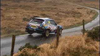 Killarney historic rally 2024 Kalle Rovanperä jumps slides and lots of rain [upl. by Shannan712]