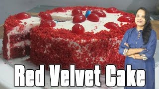 Red Velvet Cake in Hindi with English subs  Seemas Smart Kitchen [upl. by Ardnasal]