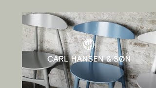 The CH33 chair  Designed by Hans J Wegner [upl. by Werdnaed]