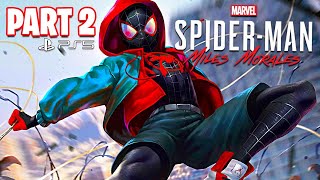 Spider Man Miles Morales PS5 Gameplay Walkthrough Part 2 [upl. by Yehtomit119]