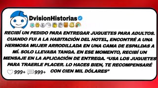 Recibí un pedido para entregar juguetes para adultos Cuando fui a la habitación del hotel… [upl. by Nesyla]