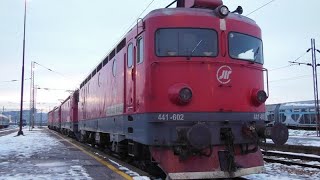 Zeleznice Srbije  Elektro lokomotive 441 444 46101 4612 [upl. by Zackariah]