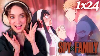 Operation Honey Trap YES Loid  Yor 💗  SPY x FAMILY  Episode 24 REACTION amp DISCUSSION [upl. by Debbee853]