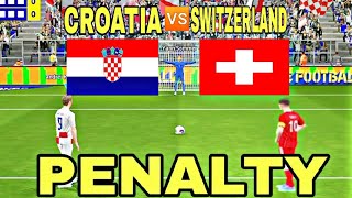 👉Croatia vs Switzerland  Penalty Shootout  CRO🆚SUL  Highlight full  Nadimff20 [upl. by Sel]