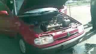 Skoda Felicia Engine BLOW UP [upl. by Annahsad]