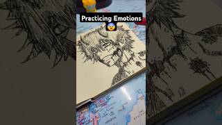 Drawing Manga Emotions 🫡 manga anime art [upl. by Gnanmas924]