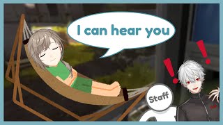 ENG SUB Kanae can listen to people and talk while sleeping Nijisanji [upl. by Essinger787]