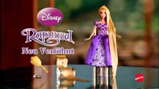 Tangled Rapunzel Basic MATTEL Doll Commercial [upl. by Zedekiah974]