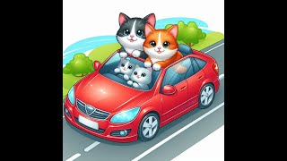 How Persian Cutest Drives His Car Mosst Hilarious Cats livestream catlive [upl. by Ocinom]