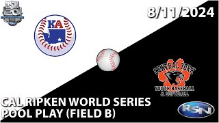 Kennewick vs Central York 2024 Cal Ripken 10U World Series Pool Play Game 22 Field B 81124  230 [upl. by Aihsas]