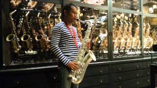 Test Theo Wanne Mantra Tenor Saxophone By Sax Society [upl. by Sellihca]