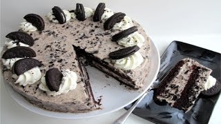 OREO CAKE Recipe  How to Make Tasty OREO CAKE At HOME [upl. by Eizzik638]