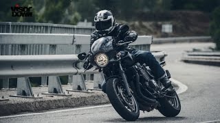 Yamaha XJR1300 Racer  Visordown Road Test [upl. by Lyns211]